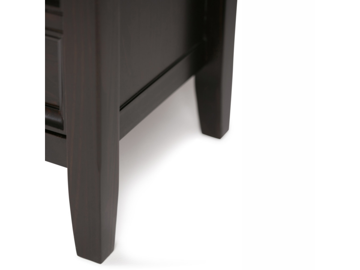 Simpli Home Amherst Console Sofa Table, Hickory Brown, large