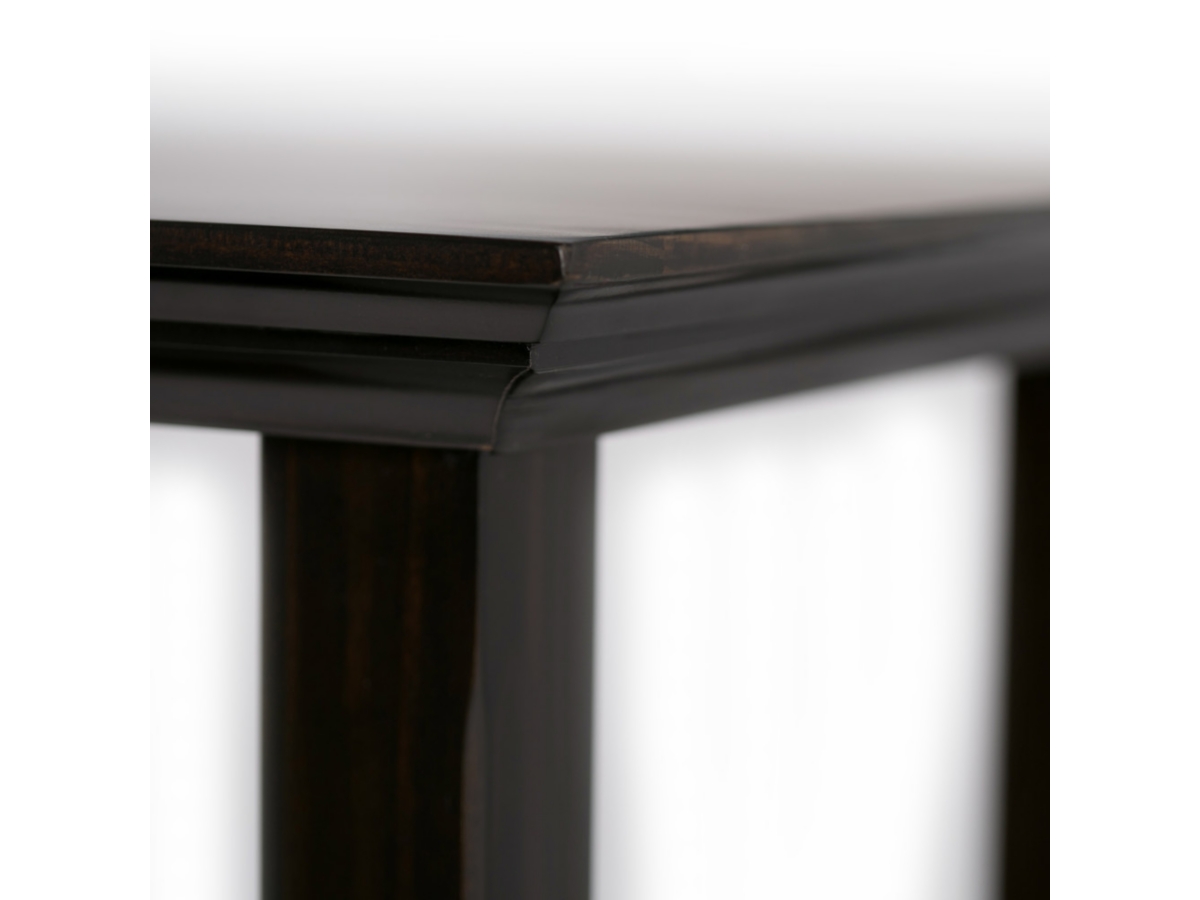 Simpli Home Amherst Console Sofa Table, Hickory Brown, large