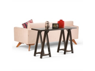 Simpli Home Sawhorse Console Sofa Table