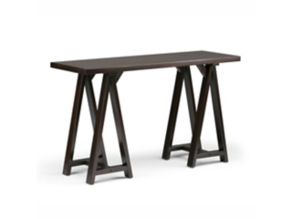 Simpli Home Sawhorse Console Sofa Table