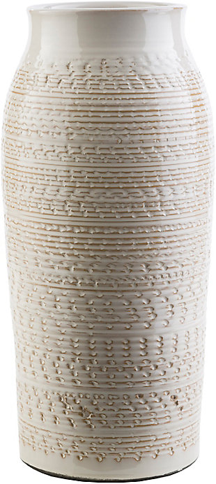 Surya Khaki Medium Decorative Table Vase, , rollover