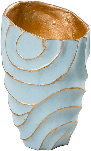 Surya Sky Blue Vase, , large