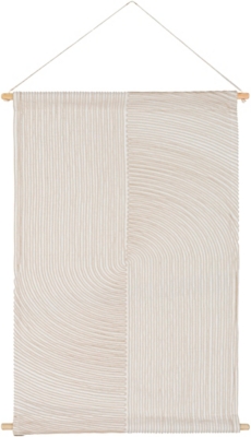 Livabliss Woven Wall Hanging Tapestry, Ivory/Cream