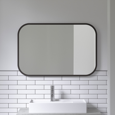 Umbra Black Rectangular Framed Mirror