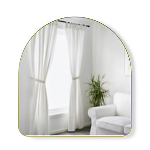 Umbra HUBBA Arched Mirror Brass, , large