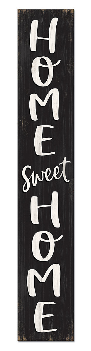 Gray Home Sweet Home Porch Board, , large