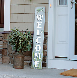 Seaturtle Welcome Porch Board, , rollover
