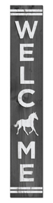 Horse Welcome Porch Board, , large