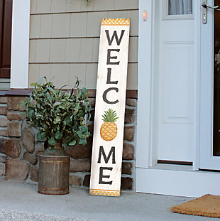 Pineapple Welcome Porch Board, , rollover