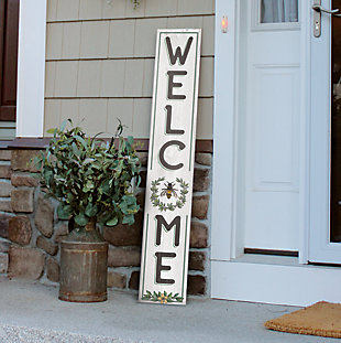 Bee Welcome Porch Board, , rollover