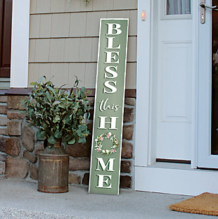 Porch Board™ BLESS THIS HOME - PORCH BOARD 8X46.5, , rollover
