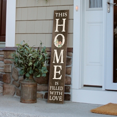 This Home is Filled with Love Porch Board, , large