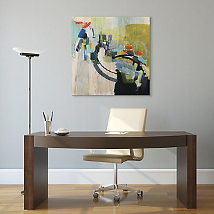 Empire Art Direct Abstract Wall Art Giclee Printed on Hand Finished Ash Wood, , rollover