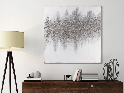 A600040943 Empire Art Direct Dust Glitter Wall Art, Gray sku A600040943