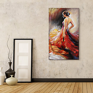 Empire Art Direct "Flamenco" Mixed Media Iron Hand Painted Wall Art, , rollover