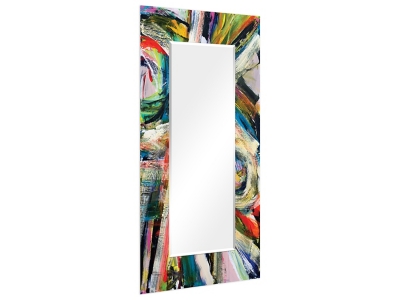 Empire Art Direct Rock Star Rectangular Mirror Tempered Art Glass