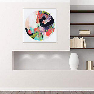 Empire Art Direct Colorful 2 Frameless Free Floating Tempered Glass Panel Graphic Wall Art, , rollover