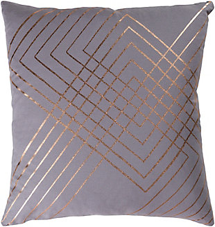 Porton Geometric 20" Throw Pillow, , large