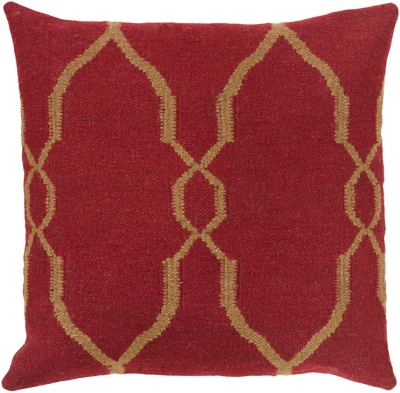 dark red pillows