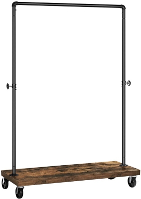 Ameziel Industrial Rolling Garment Rack, , large