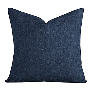 The PoloGear Belmont Blue Eyes Designer Euro Throw Pillow is strikingly solid, with deep indigo blue highlights and tons of texture. Ideal for a casual lifestyle, this overstuffed pillow is a trendsetting way to enhance a sofa, chair or bed. Removable cover made of polypropylene and polyester | Overstuffed soft polyfill insert  | Hidden zipper closure  | Made in USA | Machine wash