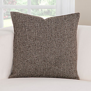 The PoloGear Belmont Greystone Designer Throw Pillow is strikingly solid, with natural stone-hued highlights and tons of texture. Ideal for a casual lifestyle, this overstuffed pillow is a trendsetting way to enhance a sofa, chair or bed. Removable cover made of polypropylene and polyester | Overstuffed soft polyfill insert  | Hidden zipper closure  | Made in USA | Machine wash