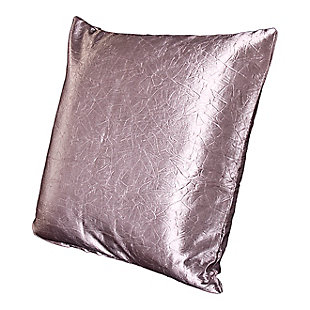 Siscovers Crystal Haze Throw Pillow, Medium Gray, large