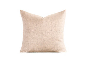 Siscovers Crystalize Glam Throw Pillow, Natural, rollover