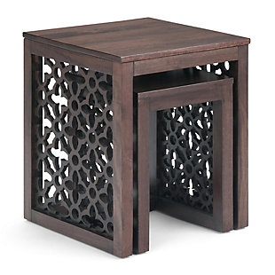 Simpli Home Polly Nesting Table (Set of 2), , large
