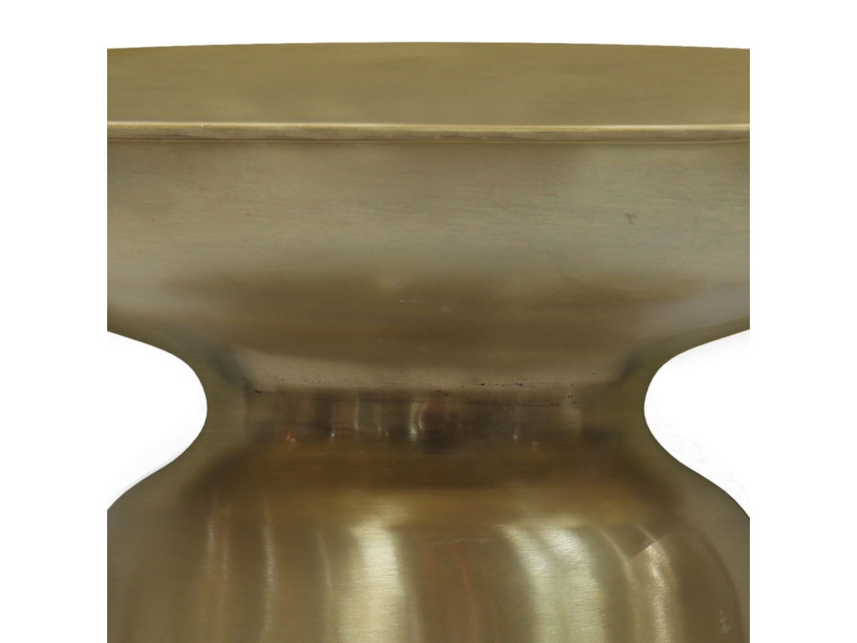 Simpli Home Toby Accent Side Table, Gold/Black Ombre, large