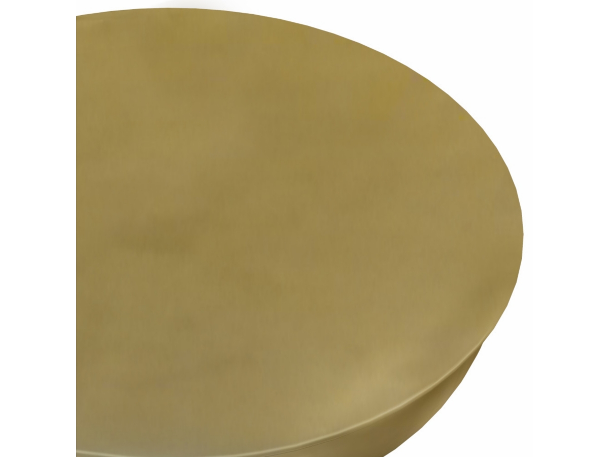 Simpli Home Toby Accent Side Table, Gold/Black Ombre, large