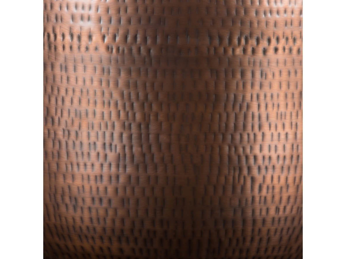 Simpli Home Griffen Storage Accent Side Table, Antique Copper, large