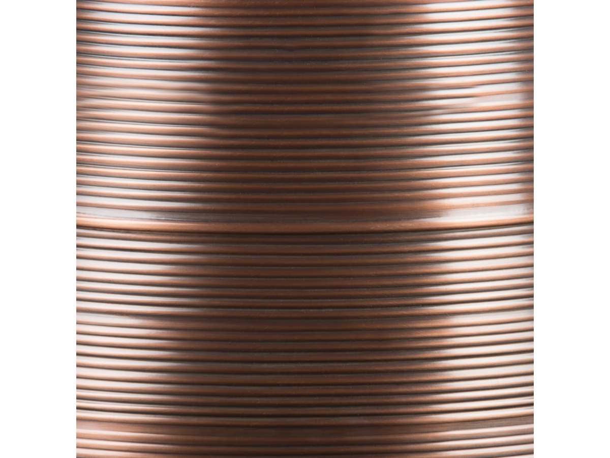 Simpli Home Sheridan Accent Side, Aged Copper, large