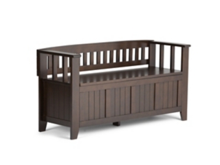 Acadian Entryway Storage Bench