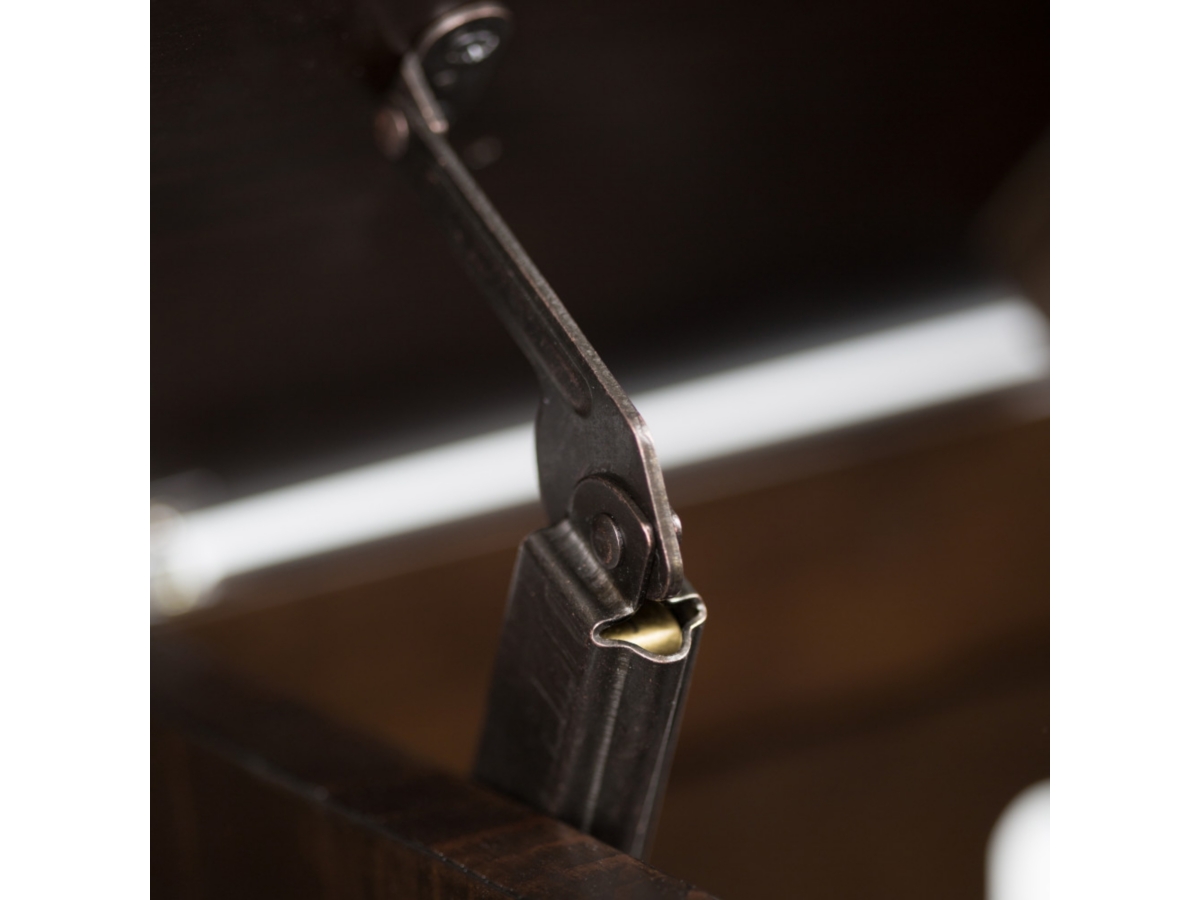 Simpli Home Acadian Entryway Storage Bench, Brunette Brown, large