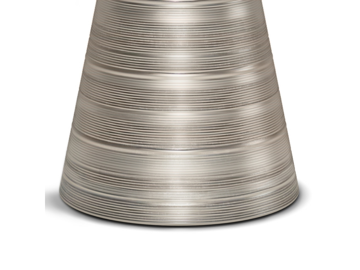 Simpli Home Sheridan Accent Side Table, Antique Silver, large