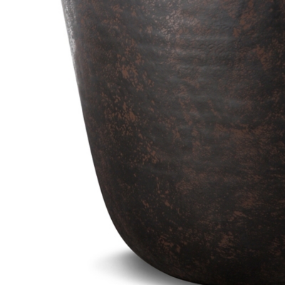 Simpli Home Garvy Accent Side Table, Rustic Bronze, large