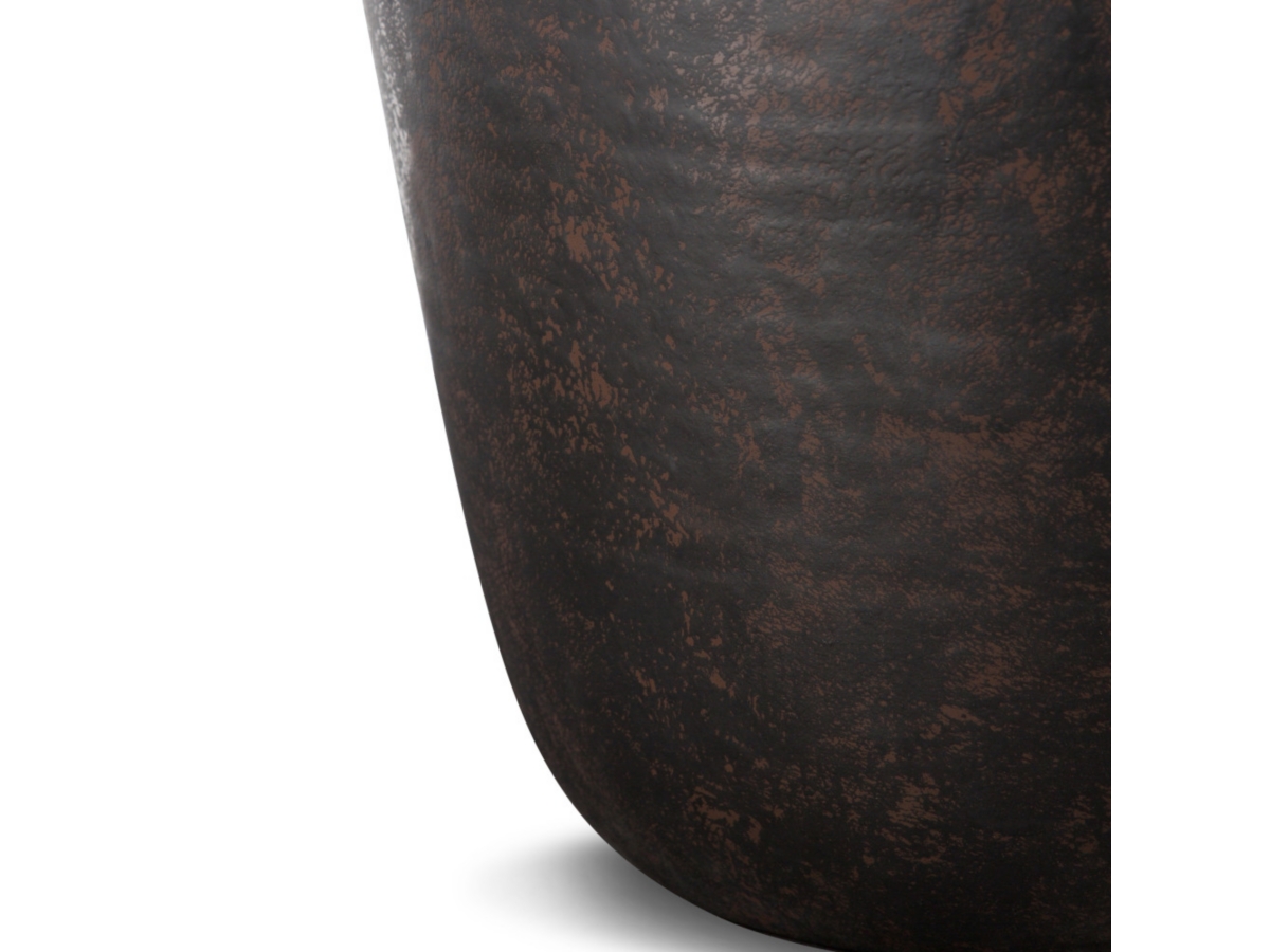 Simpli Home Garvy Accent Side Table, Rustic Bronze, large