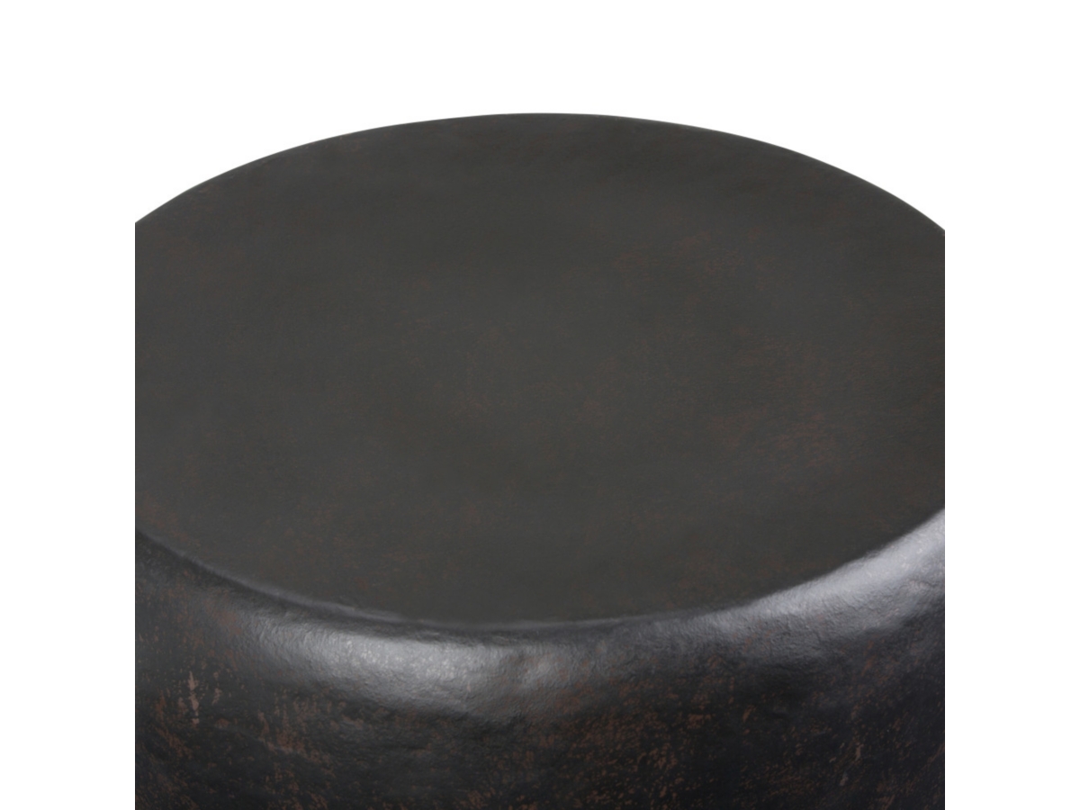 Simpli Home Garvy Accent Side Table, Rustic Bronze, large