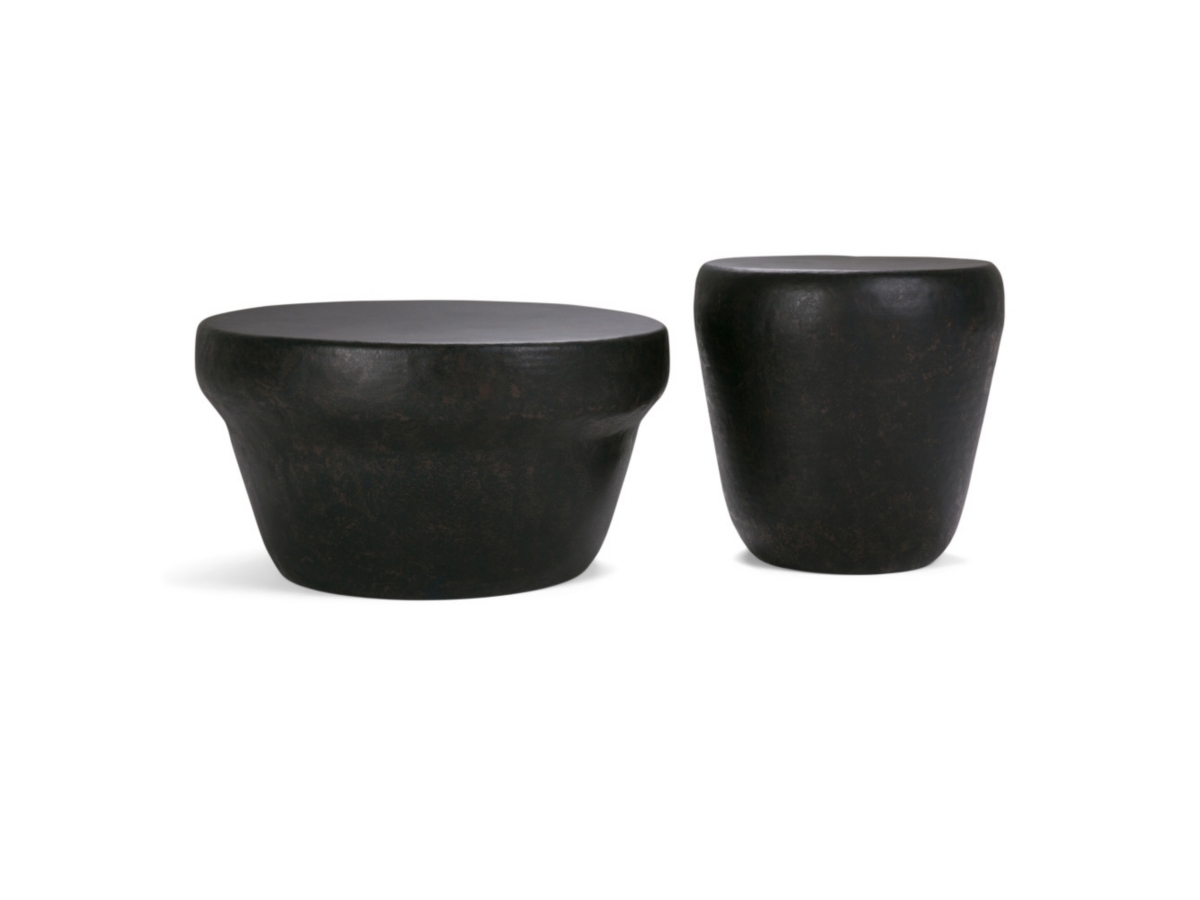 Simpli Home Garvy Accent Side Table, Rustic Bronze, large