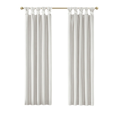 A600045160 Lillian Twist Tab Total Blackout Window Curtain Pa sku A600045160