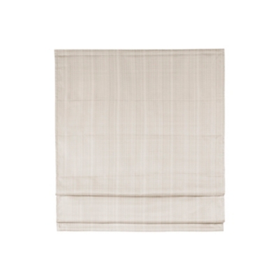 Paxton Basketweave Room Darkening Cordless Roman Shade, Ivory