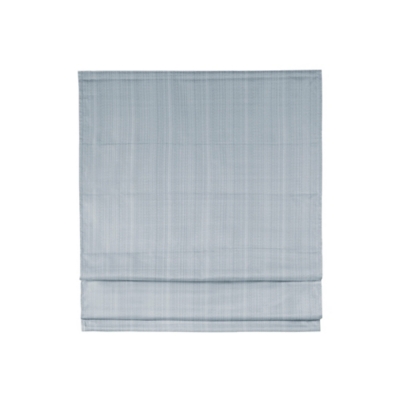 Paxton Basketweave Room Darkening Cordless Roman Shade, Blue