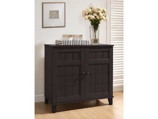 Baxton Studio Glidden Short Modern Shoe Cabinet