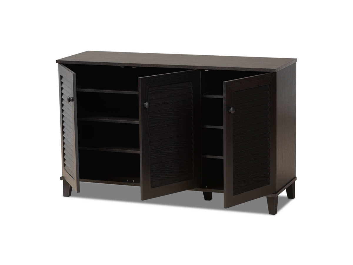 Baxton Studio Warren Shoe Storage Cabinet