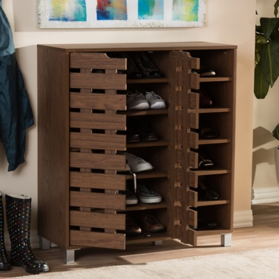 Baxton studio shoe online cabinet