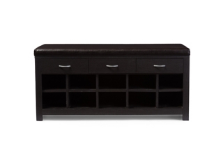 Baxton Studio Entryway Bench