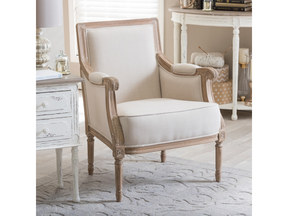 Baxton studio chavanon store french accent chair