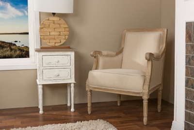 Baxton Studio Chavanon French Accent Chair Ashley