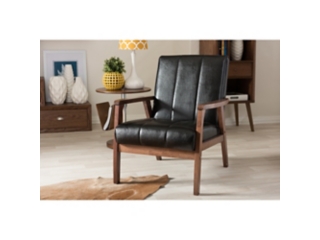 Baxton Studio Nikko Lounge Chair